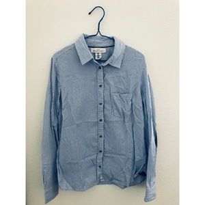 H&M Striped Button Down Shirt